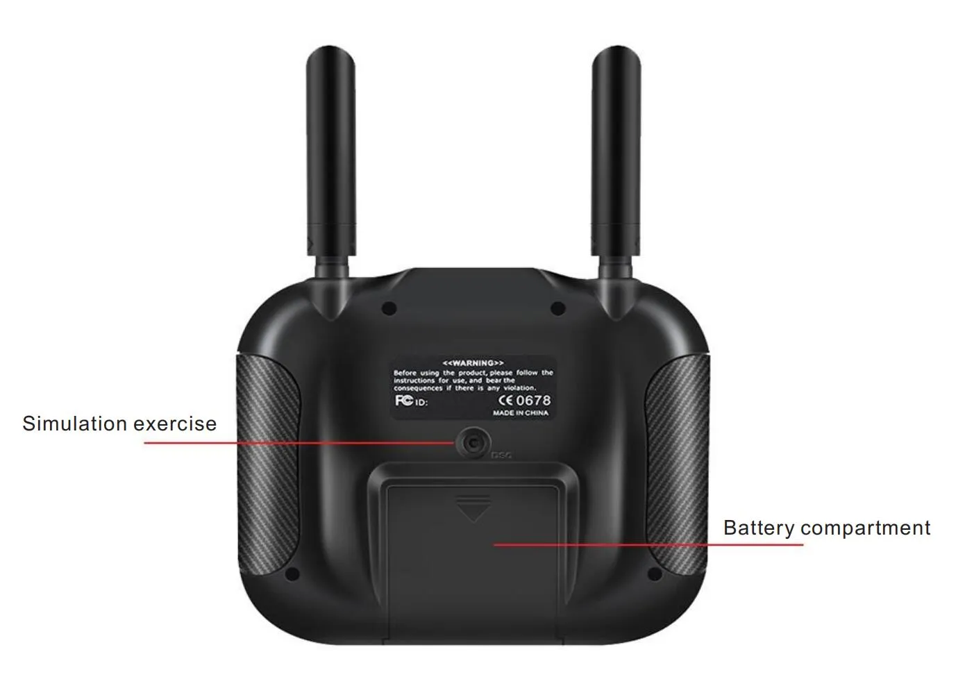 Ht Rc Hotrc HT-8A 2.4G 8CH RC Transmitter and Receiver Metal Set for FPV ...