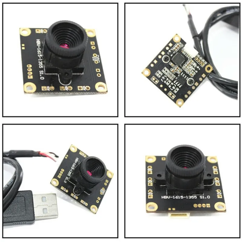 1MP USB Camera Module OV9726 42/70 Degree Lens, Compatible With Windows ...