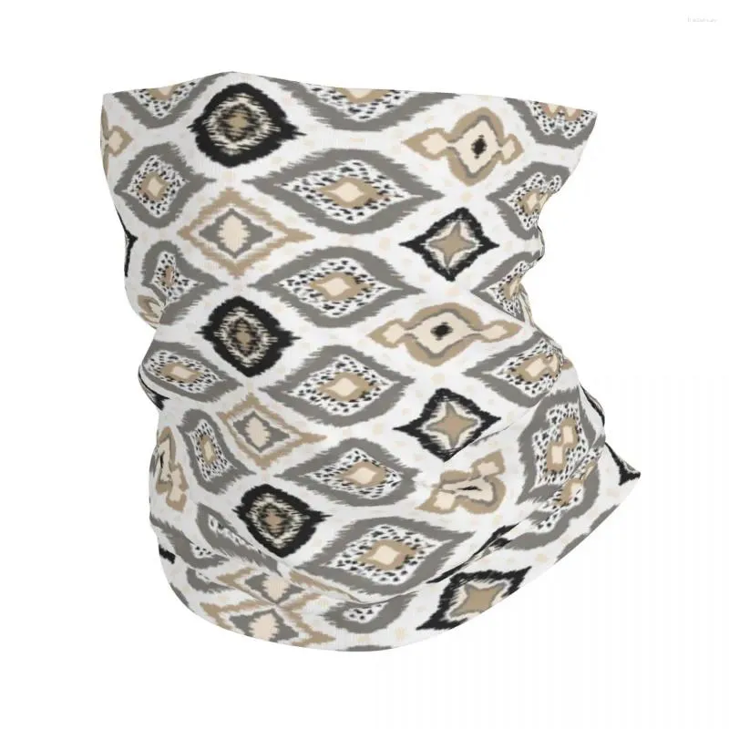 Scarves Bohemian Tribal Ethnic Bandana Neck Gaiter Printed Boho Vintage Balaclavas Face Mask Scarf Warm Cycling Riding For Men Women