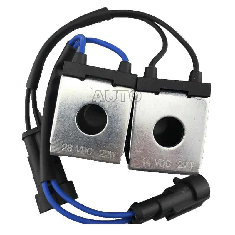 XGMA excavator XG821/822 ZHENYU ZY150-8 Pilot safety lock solenoid valve coil fitting inner diameter 13mm height 36mm