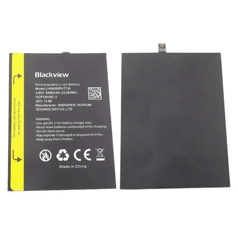 Batteria Li456182PHTT-B Per Blackview BV8800 E BV8800 PRO | 8380 MAh Con Kit Attrezzi Incluso
