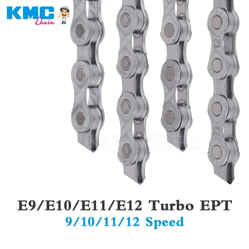 2024 Kmc E Bike Anti Rust E12 E11 E10 E9 E8 Elektrische Fietsen Fietsen Zilver 136 Links 8 9 10 11 12 Snelheid Van 19 52 DHgate