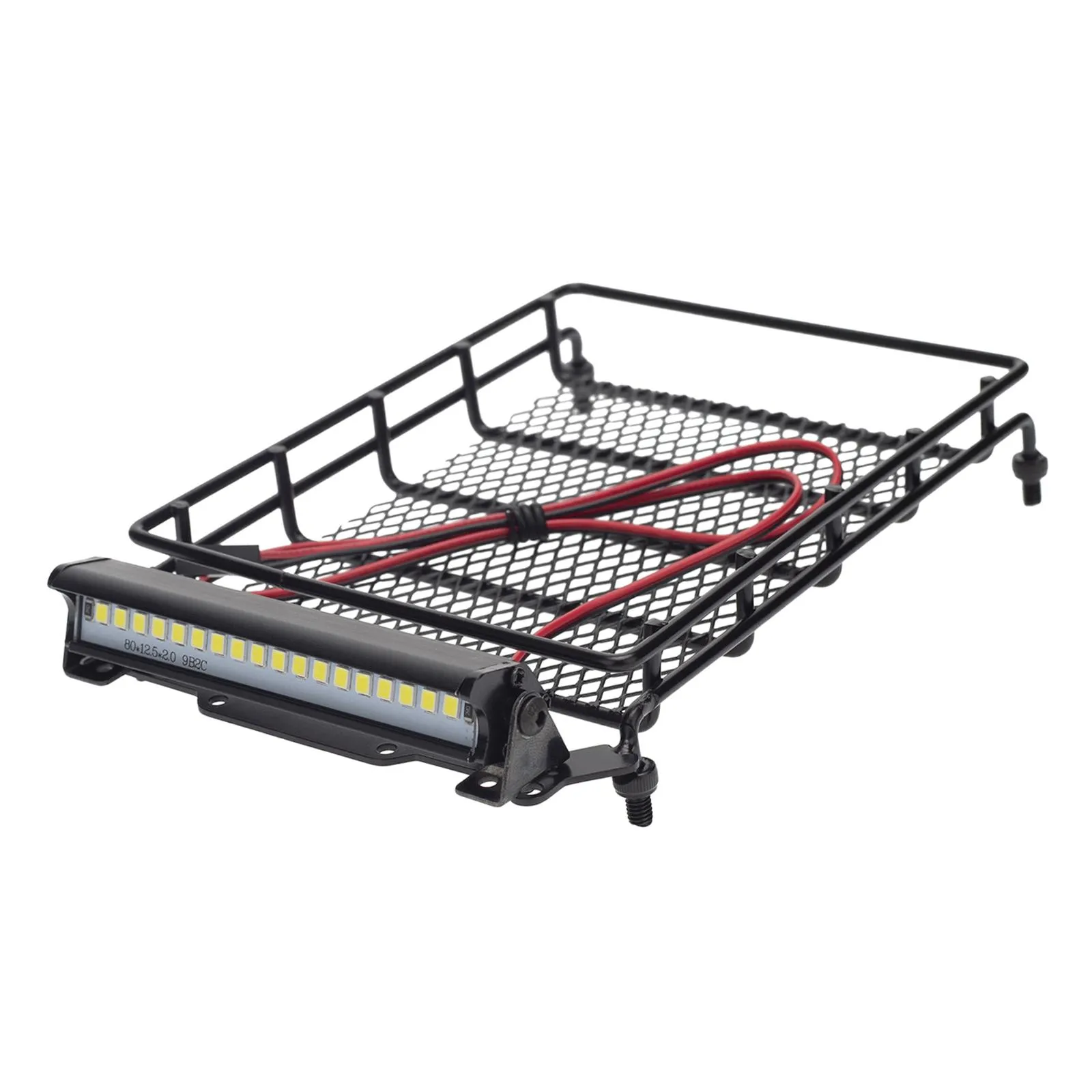 RC Car Light Bar With Roof Luggage Rack LED Modified Accessory - Main Image
