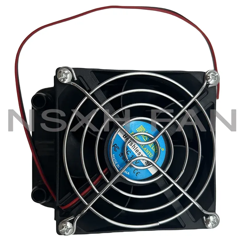 Chain/Miner 1Pcs 80mm 8cm Aluminium Radiator Fan Included Water Cooling