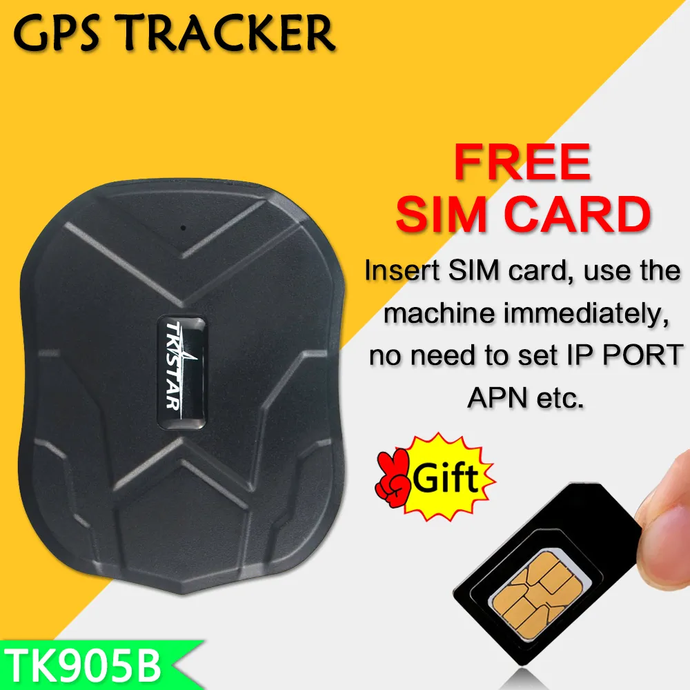 10000mAh TK905B Waterproof Car GPS Tracker Magnet Vehicle Localizador ...