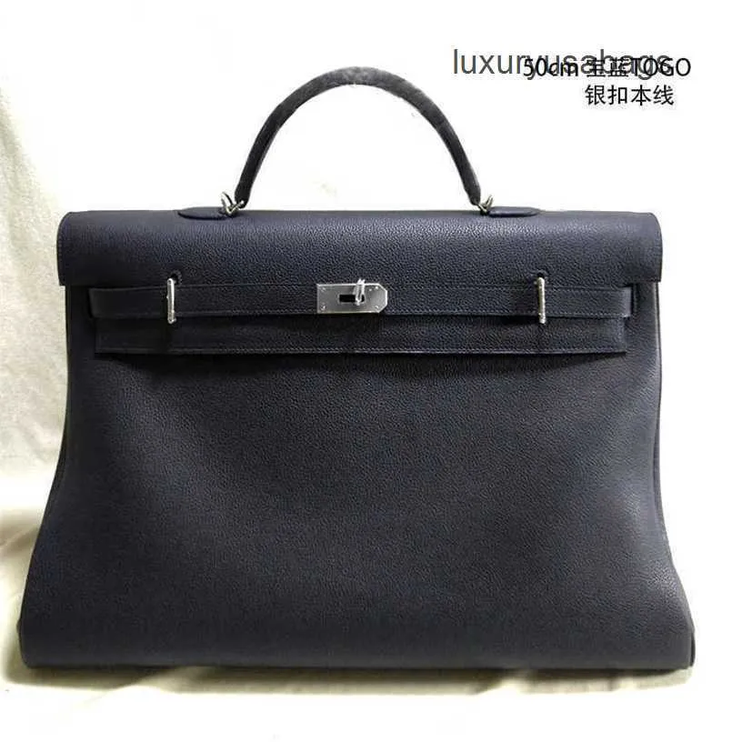 Torebki designerskie 50 cm Torby torebki duże męskie torebki prawdziwe skórzane torba na jedno ramię w torbie podróżnicze WN-UXJ2