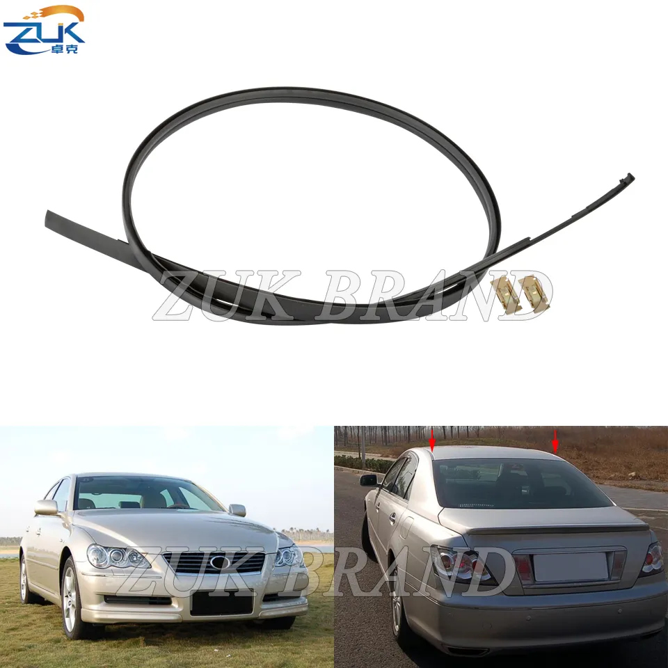 Zuk Car Rip Rip Finsive Forming Rubber Crebine Plips для Toyota Mark X Sedan GRX12 с бесплатными зажимами 75556-0P010 75555-0P010