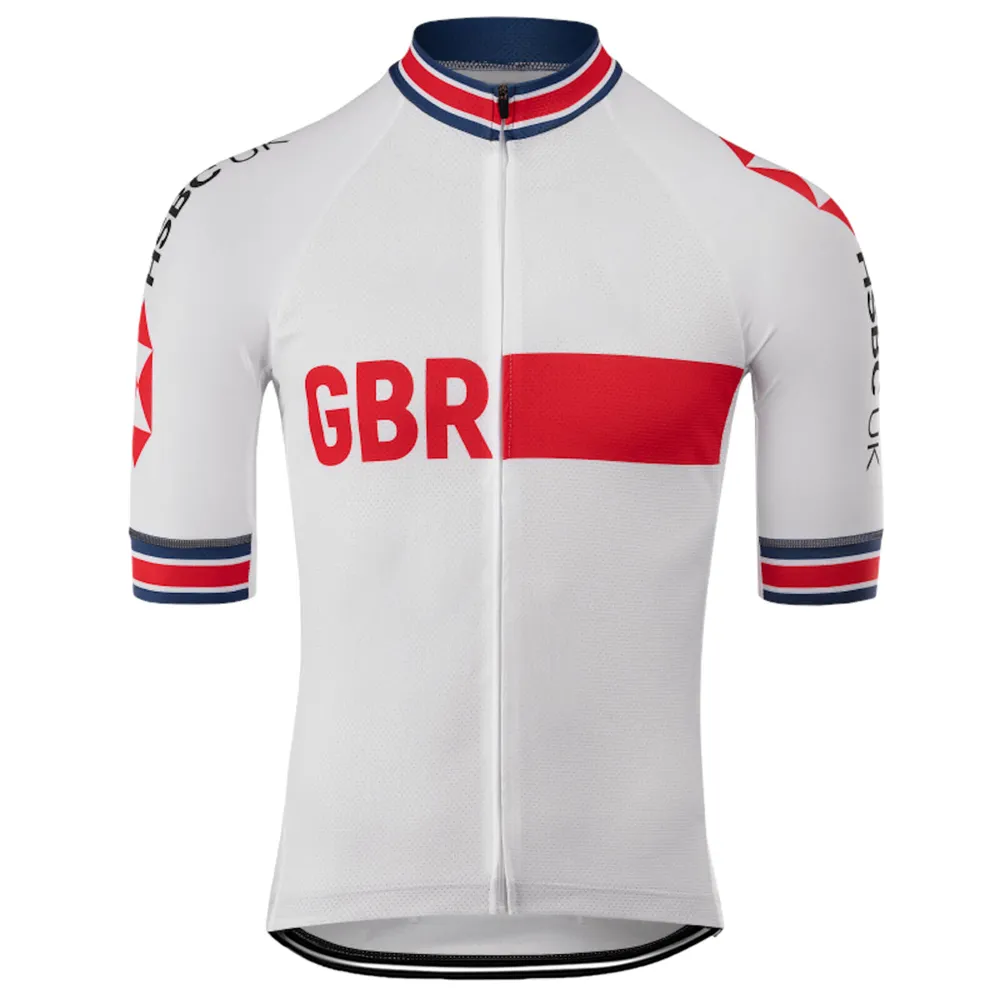 2020 Grande-Bretagne Jersey cycliste ensemble UK National Team Cyling Vêtements Men Mtb CHEURS DE ROAD CODE SUIR BIC BIB BORS MAILLOT