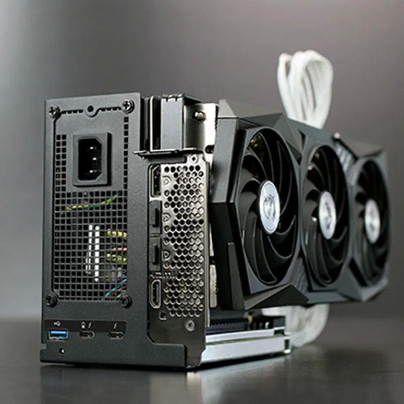 TH3P4G3 Thunderbolt 3 eGPU 外付けGPUドックキット Upgraded TH3P4G3 Thunderbolt-compatible GPU Video Card Dock
