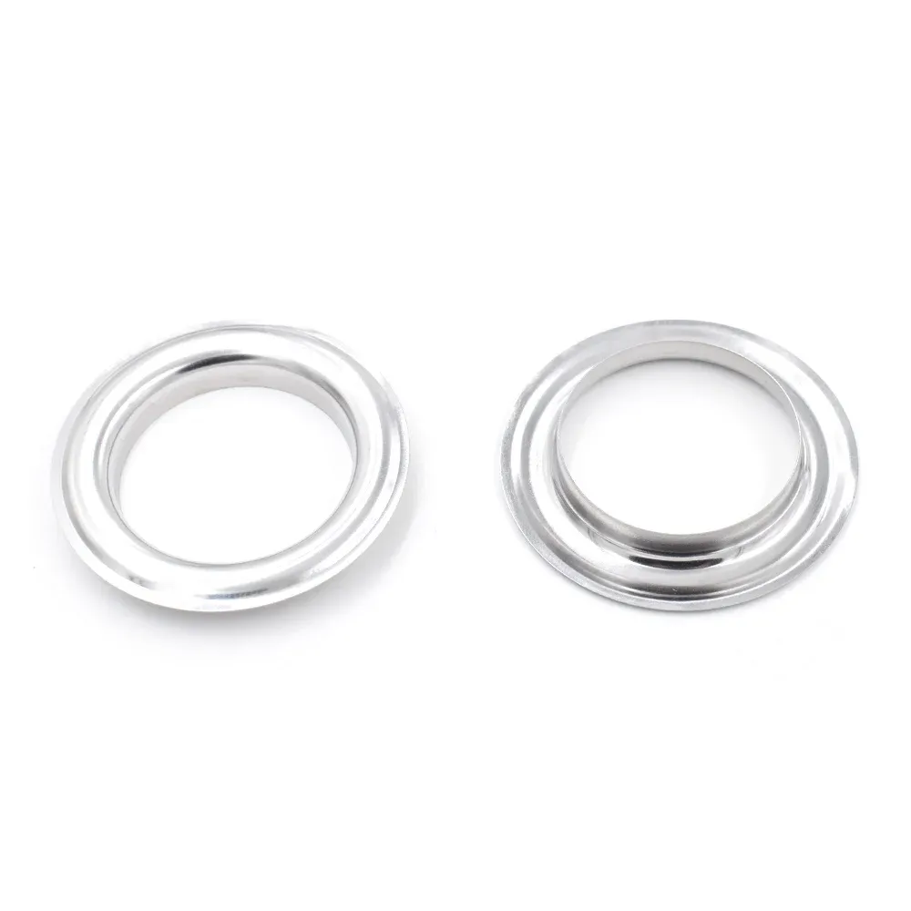 10 Sets 40 MM Metal Curtain Eyelets Sewing Silvery Buttons Patches Bags Accessories Clothes King Rivets Buckle