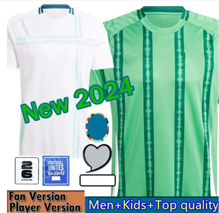 Noord -Ierland 2024 Euro Cup voetbalshirt Nieuw voetbalshirt 24 25 Nationaal Team Men Kids Kit Set Home Green Awit White Heren Uniform Charles