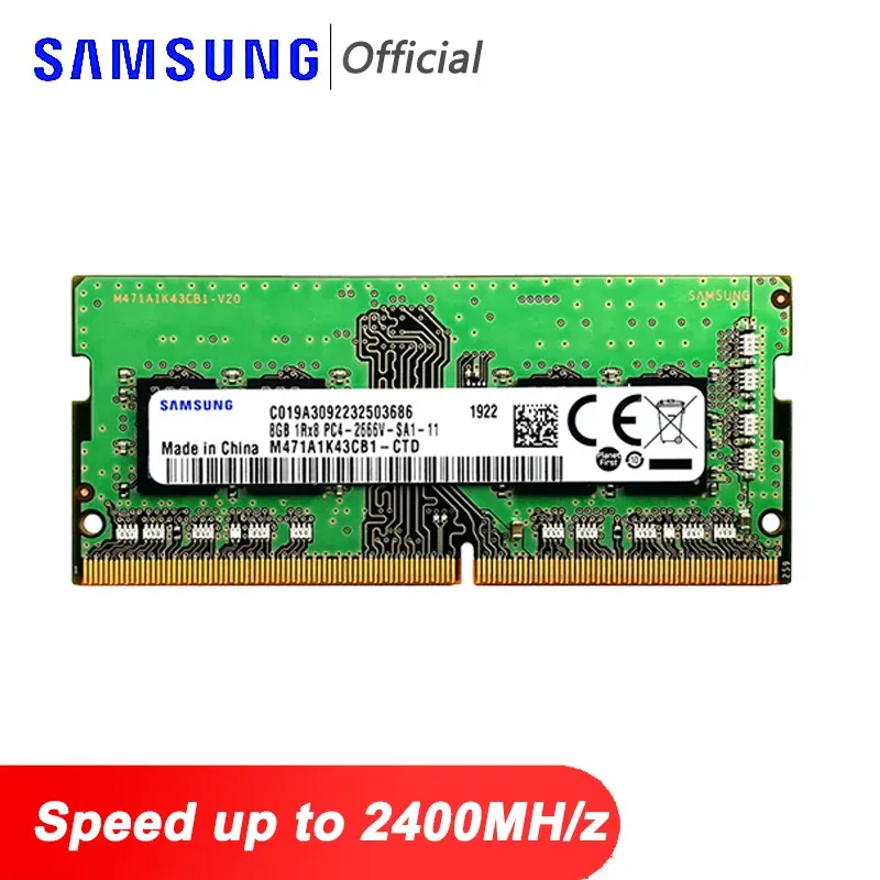 Rams Original Samsung RAM 4GB 8GB 16GB 32GB 2400MHz SO DIMM 260PIN FÖR LAPTOP Memory Support Memoria DDR4 4G 8G 16G 32G Notebook RAM