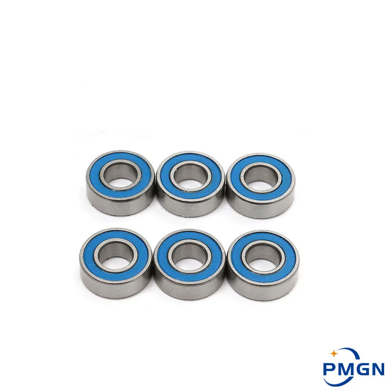 10PCS ABEC-5 MR84-2RS MR84 2RS MR84 RS MR84RS 4x8x3 mm Blue rubber sealed miniature High quality deep groove ball bearing