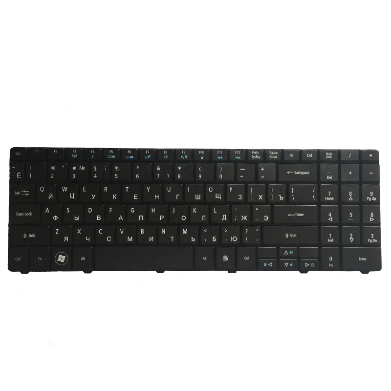 Keyboards NEW Russian/US laptop Keyboard for Medion E6217 DNS peagtron H36 0KN0W01RU121 MP08G63SU52 87 CASPER H36 H36T H36Y H36YB H36X