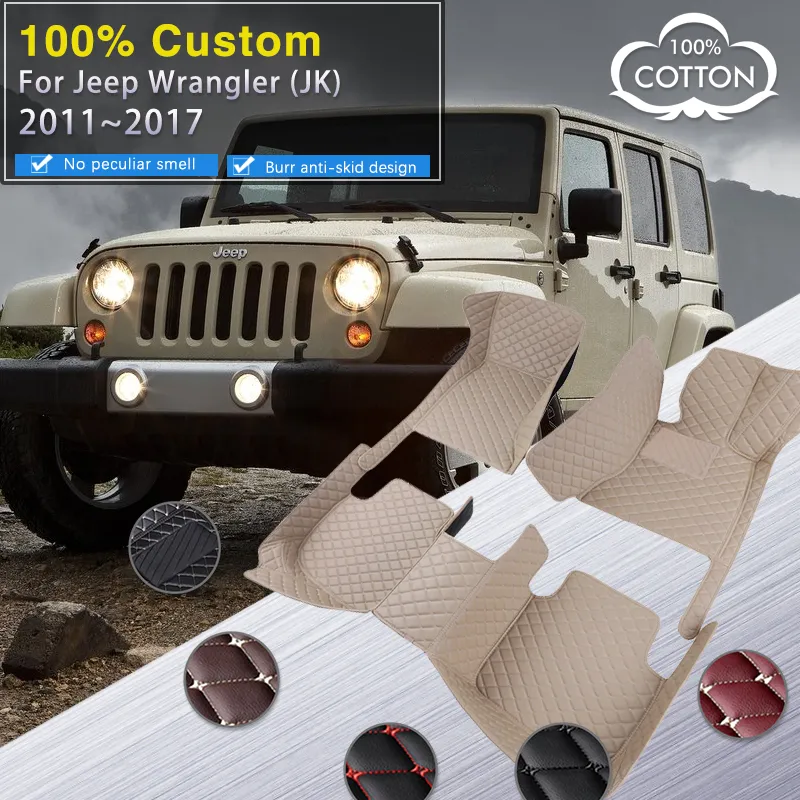 Wrangler Rugs DHgate.com:Car Floor Mats For Jeep Wrangler JK J8 TJL-J8 2011~2017 ...