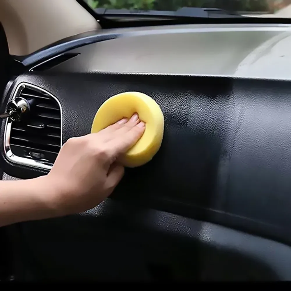 Car Interior Plastic Cleaner 30/50/100ml - Dustproof Polish Wax for Dashboard, Instrument Panel, and Trim Care
