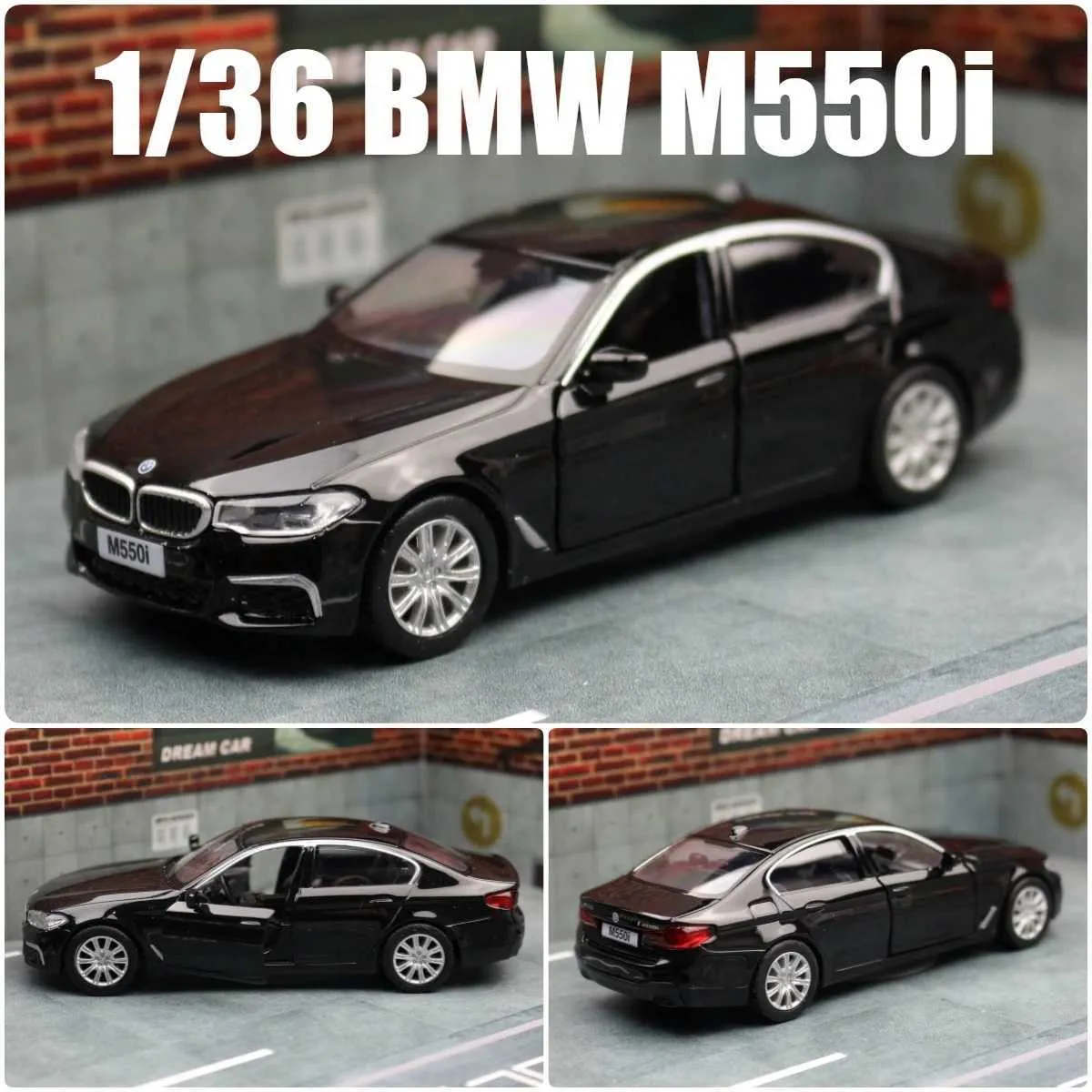 BMW M5 Sedan Diecast rc cars Model - RMZ City Miniature Pull Back  Collection Gift for Boys 1/36 Scale