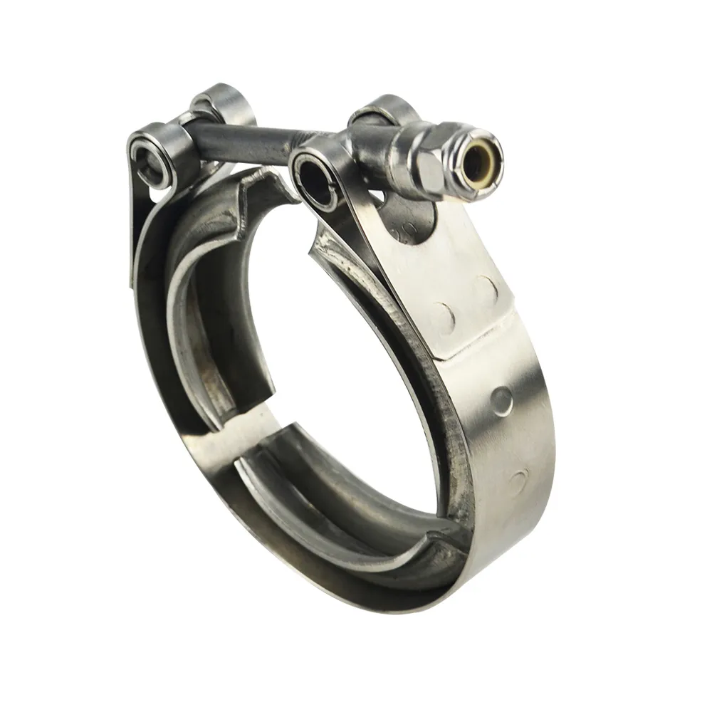 thumbnail image 2 of YunguJoss 6" Quick Release V-Band Clamp Kit – SS304 Stainless Male/Female Flanges For Downpipe 2 of 5