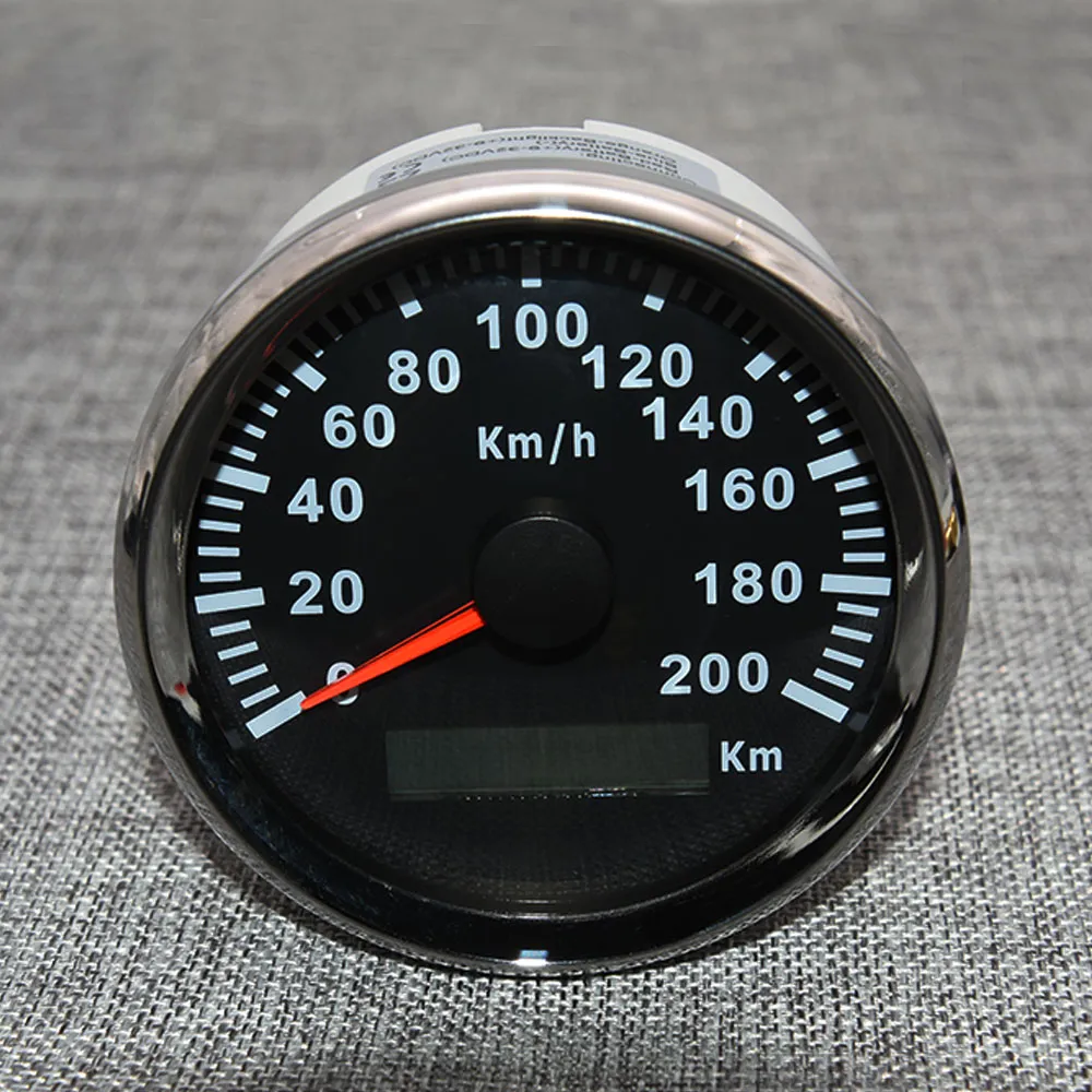 Marine 52mm & 85mm GPS Speedometer Tachometer 6-in-1 Gauge Sensor Kit ...