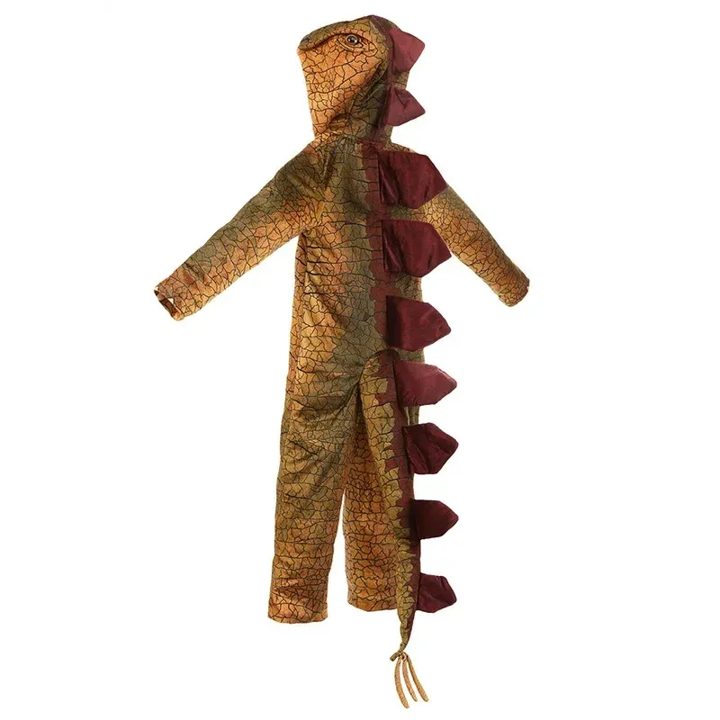 Halloween Kinder Dinosaurierkostüme Welt Tyrannosaurus Cosplay Jungensuiten Bühnenparty Cos Suits für Kinder Weihnachtsgeschenke 2023