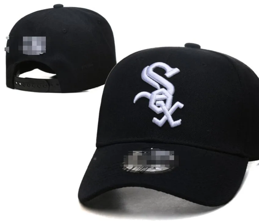 American Baseball White Sox Snapback Los Angeles hoeden Chicago La Ny Pittsburgh New York Boston Casquette Sports Champs World Series Champions Verstelbare caps A23