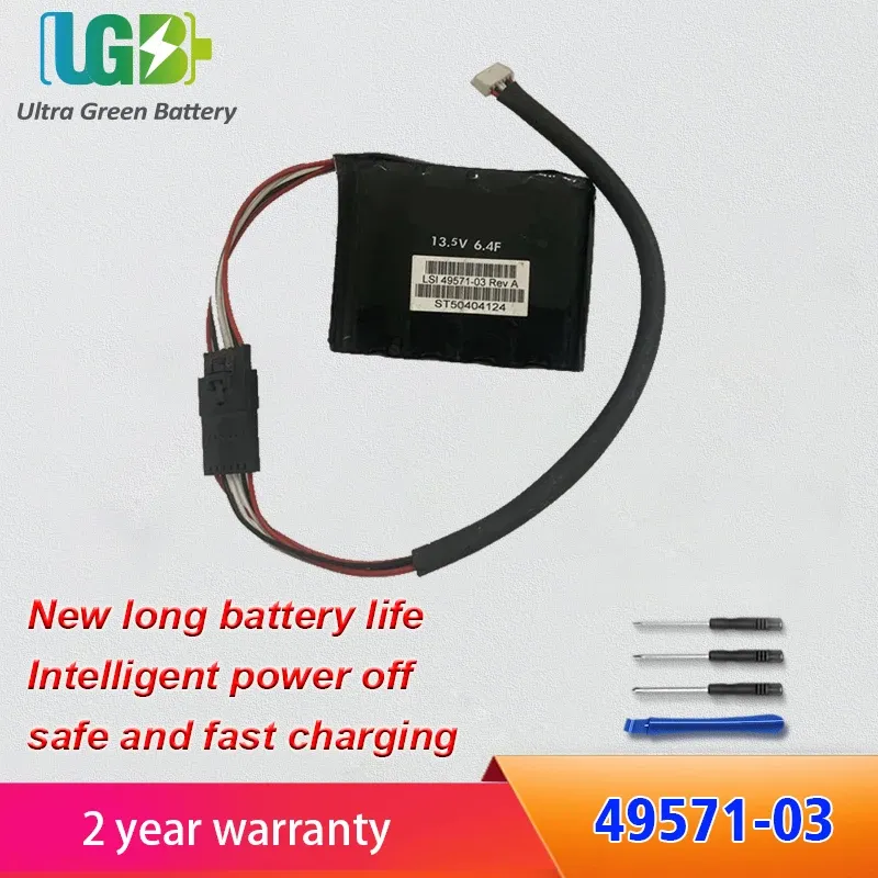 Batterien UGB NEU 4957103 Batterie für LSI 9286C M5110 81Y4579 00JY023 4957113 4957103 Batterie