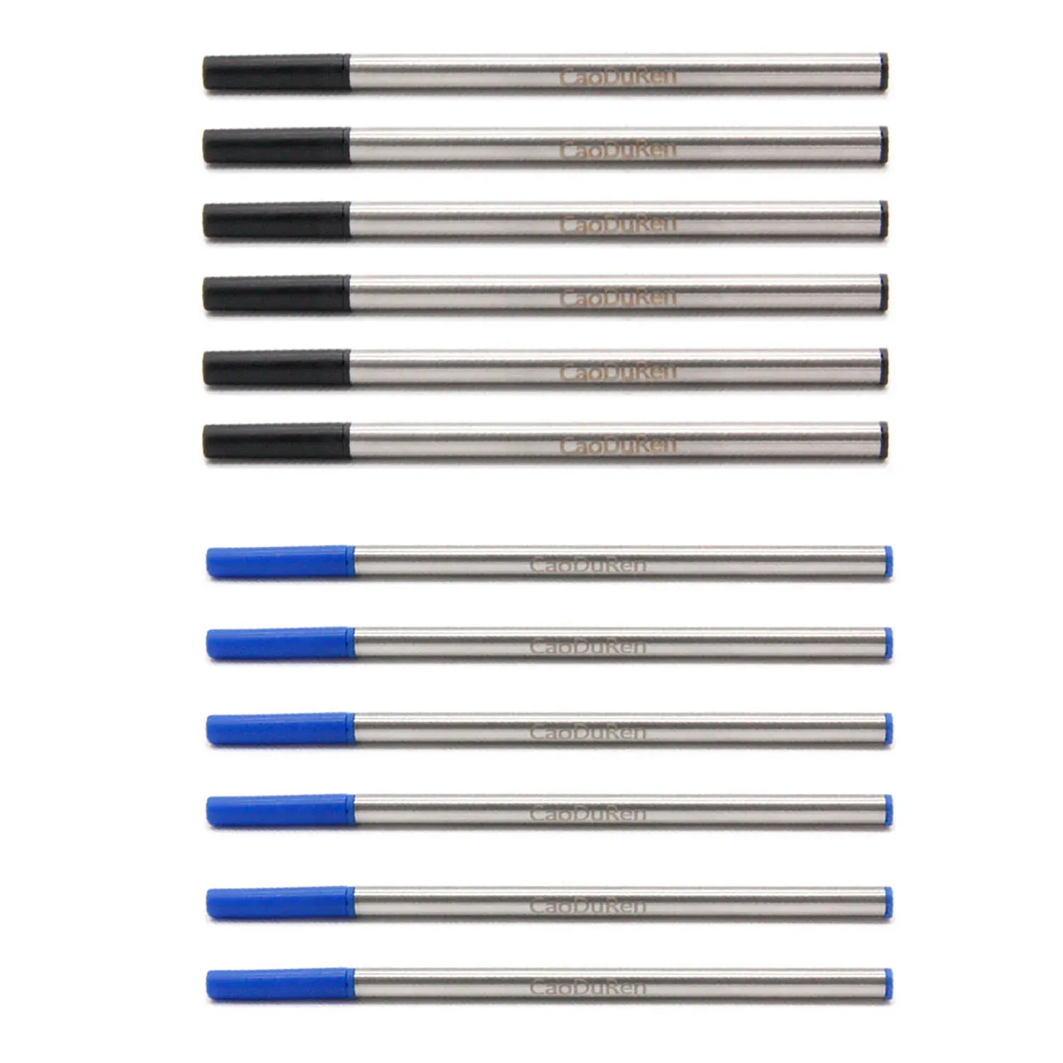 L 109mm 0.7 mm Tip Rollerball Pen Refills Refills For Waterman S0112670 German Ink 54090 540951