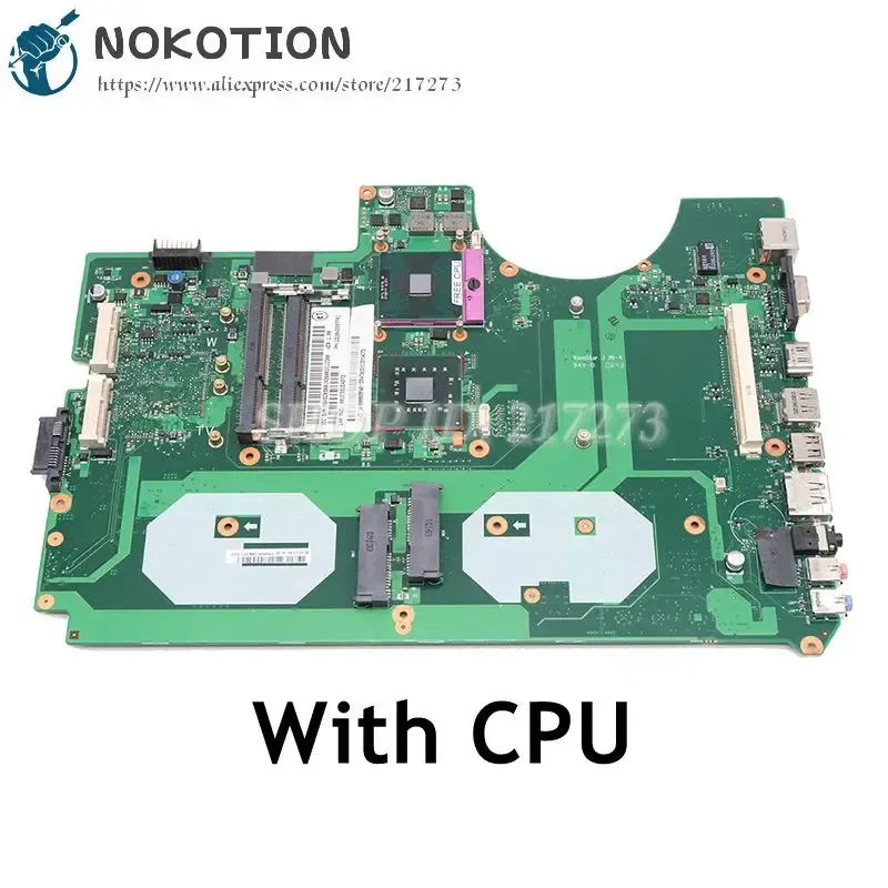Moderkort Nokotion Laptop Motherboard för Acer Aspire 8930 8930G Main Board DDR3 med grafikplats 6050A2207701MBA02 MBASZ0B001