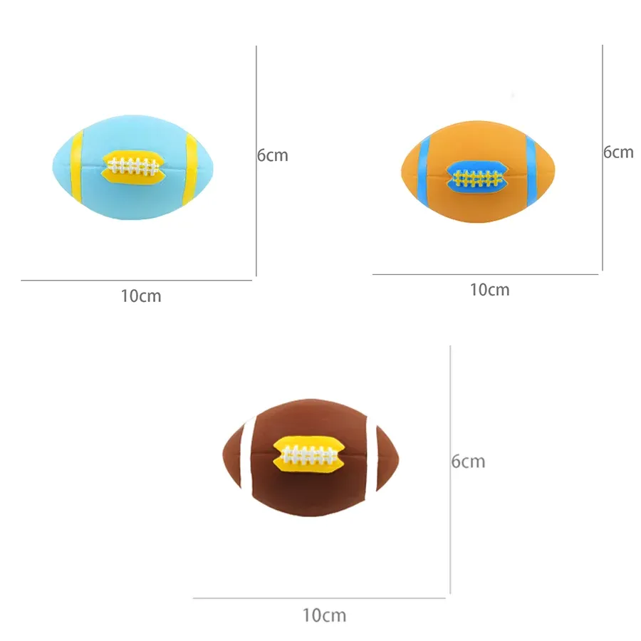 Скрипкие собачьи резиновые игрушки собака латекс жевать игрушечный шар для шарика устойчивый