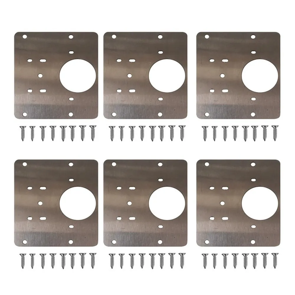 10 % Stainli in acciaio Cucina Armadio Remange Repair Repair Armadio Finestra Carnera cerniera Riparazione di mobili per strumenti di fissaggio Hardware