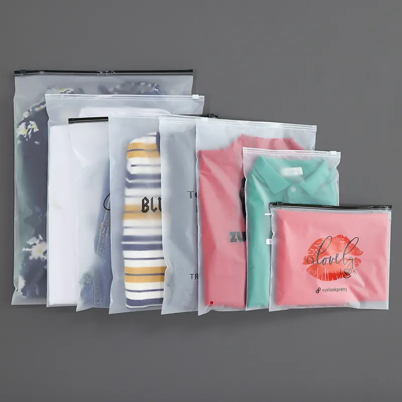 Custom plastic packaging bags discount