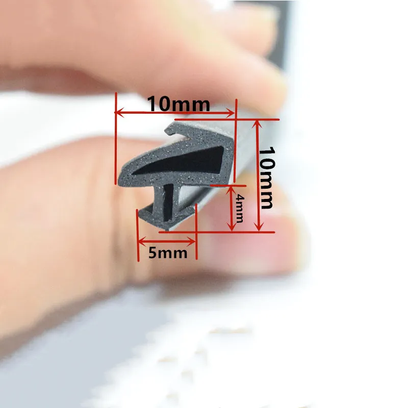 5m EPDM 씰 도어 및 창 고무 스트립 방수 방수 방수 방해 방풍 방음 방전 플라스틱 강철 창 홈 하드웨어