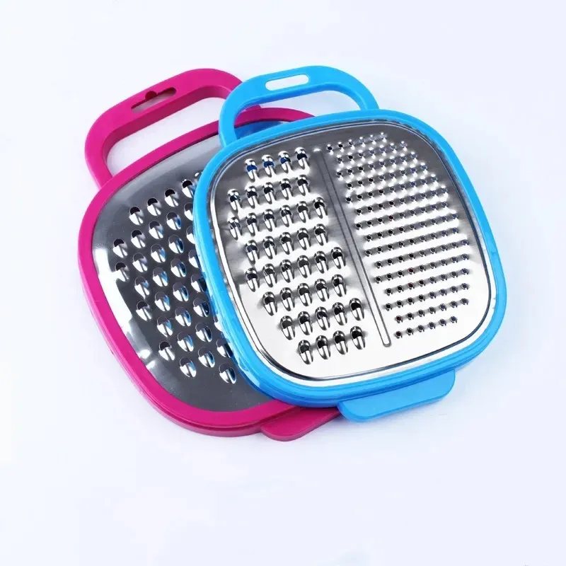 1pc Cheese Food Vegetable Carrot Grater Slicer Shredder with Container Kitchen Tool