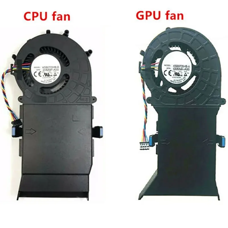 Pads Ny CPU -fläkt GPU -kylfläkt för Dell Optiplex 3020m 3040M 3050M 7050M 9020M Jag är ledsen. K0705HBA00 -radioapparater