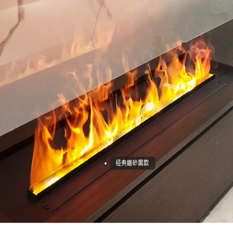 5 Years Warranty Factory Price 1500cm Length Electric Water Vapor 3d Flame Fireplace