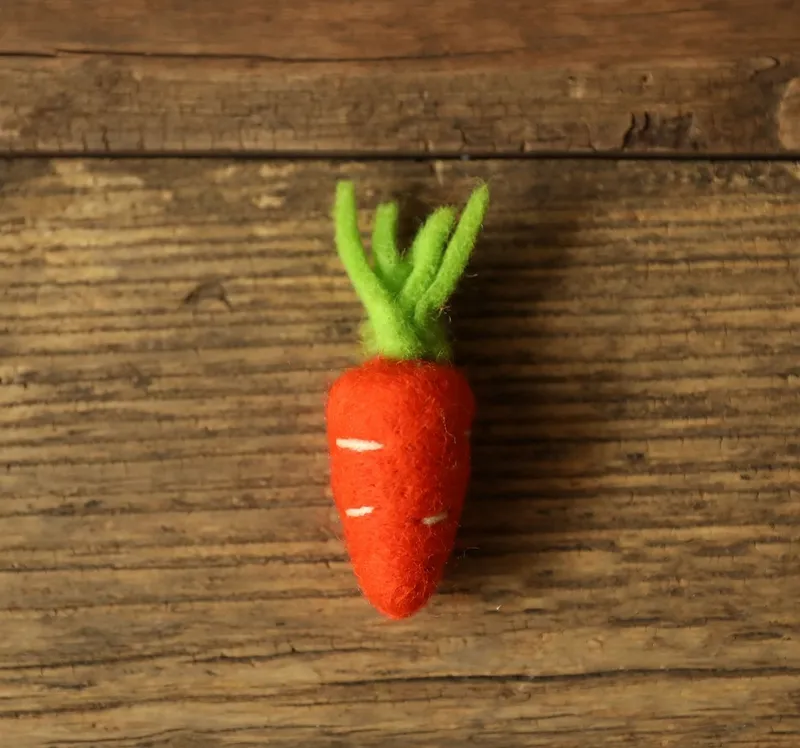 Felt Rabbit - Feel Felt Carrot Doll Baby Photography Prop