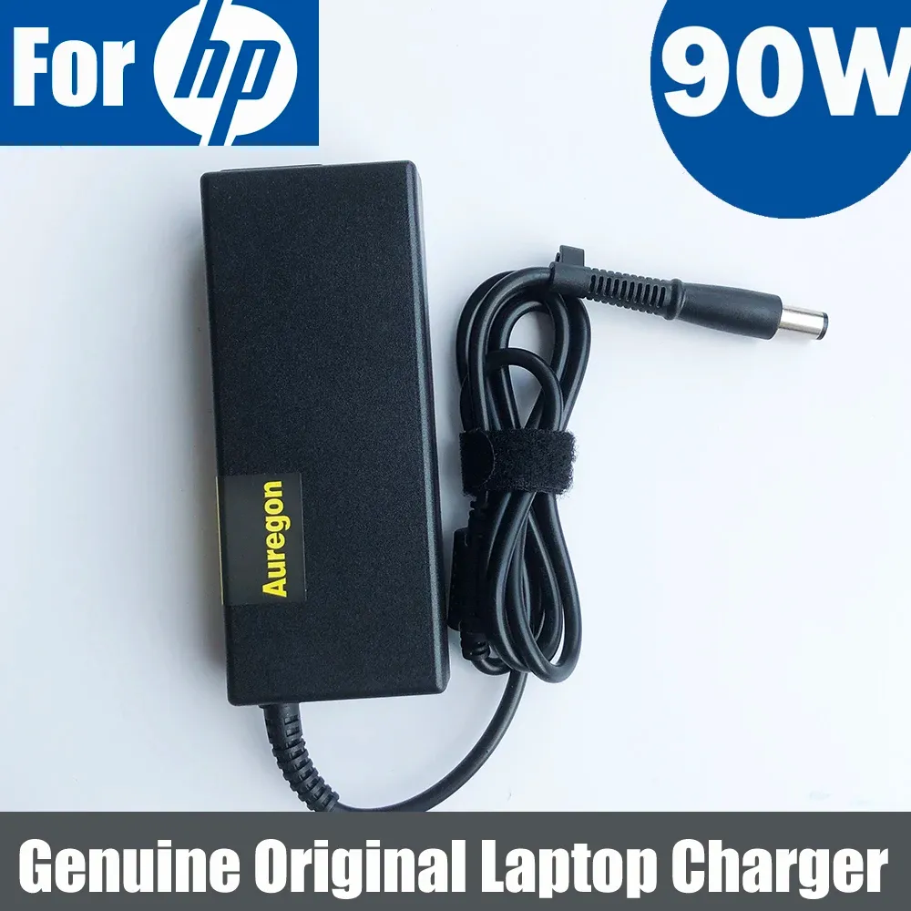 Adaptateur 90W Charger d'alimentation Adaptateur AC Original pour HP EliteBook 8560W 8470P 8470W 8570P ordinateur portable 409515001 7.4 * 5.0