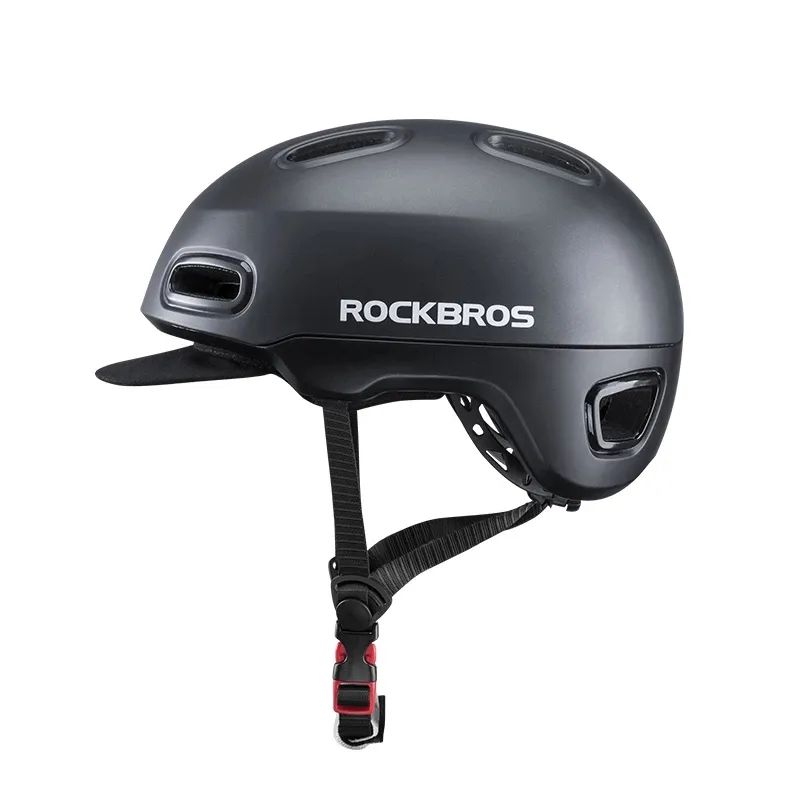 Rockbros Ultralight Electric Bicycle Casque Cycling Helmetmtb Road Road Motercycle Casque Hommes Femmes Sport Safety Protect Hat