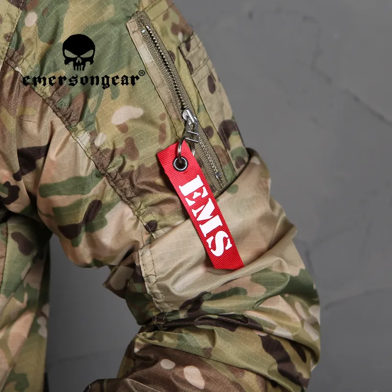 Emersongear Tactical MA1 스타일 폭격기 야구 재킷 야외 스포츠 하이킹 스트리트웨어 코트화물 옷 겉옷 멀티 캠