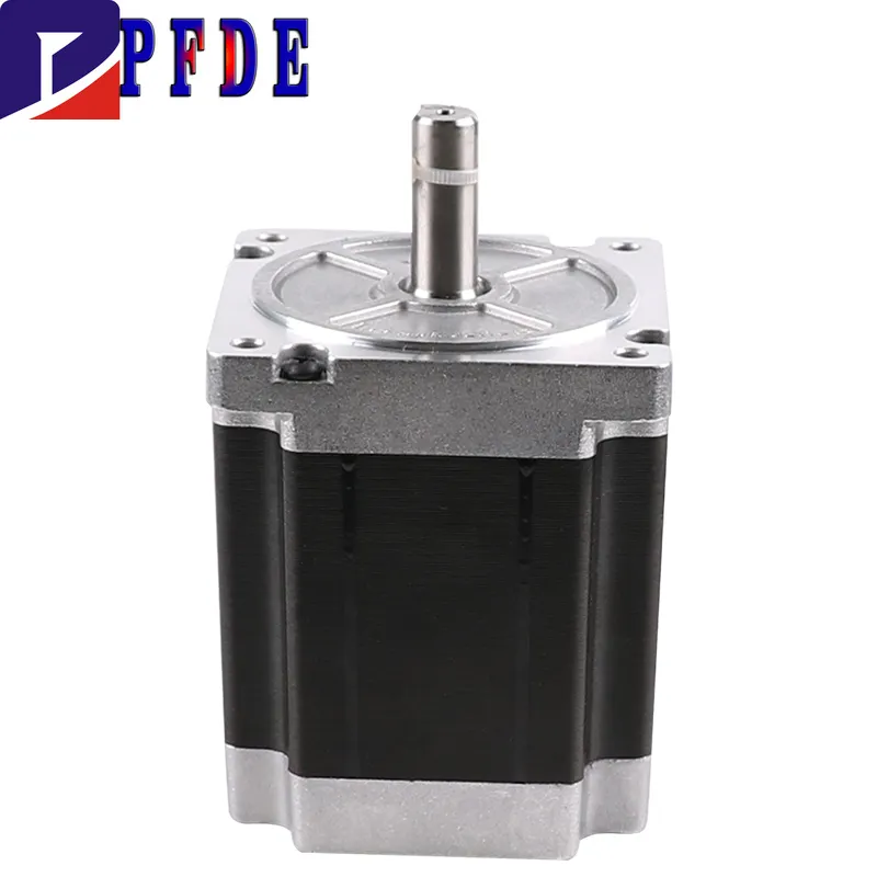86CM80 Leadshine 2-Phase Stepper Motor 8N.m 4-Leads Shaft 12.7mm with Keyway High Torque Low Power Consumption