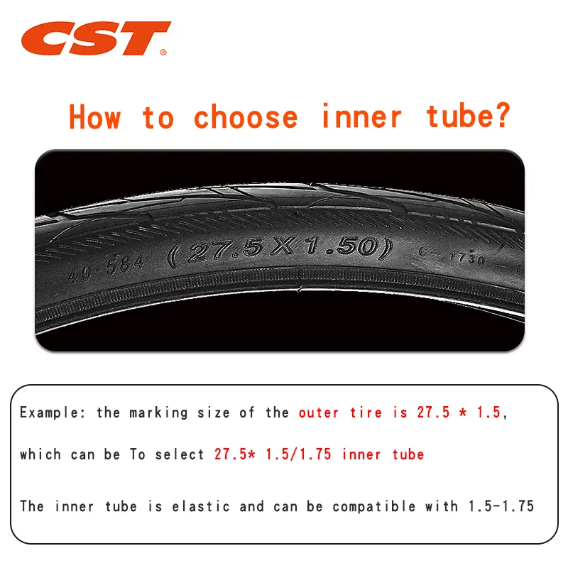 DHgate.com:CST 2-Pack 20-Inch Butyl Rubber Inner Tubes for