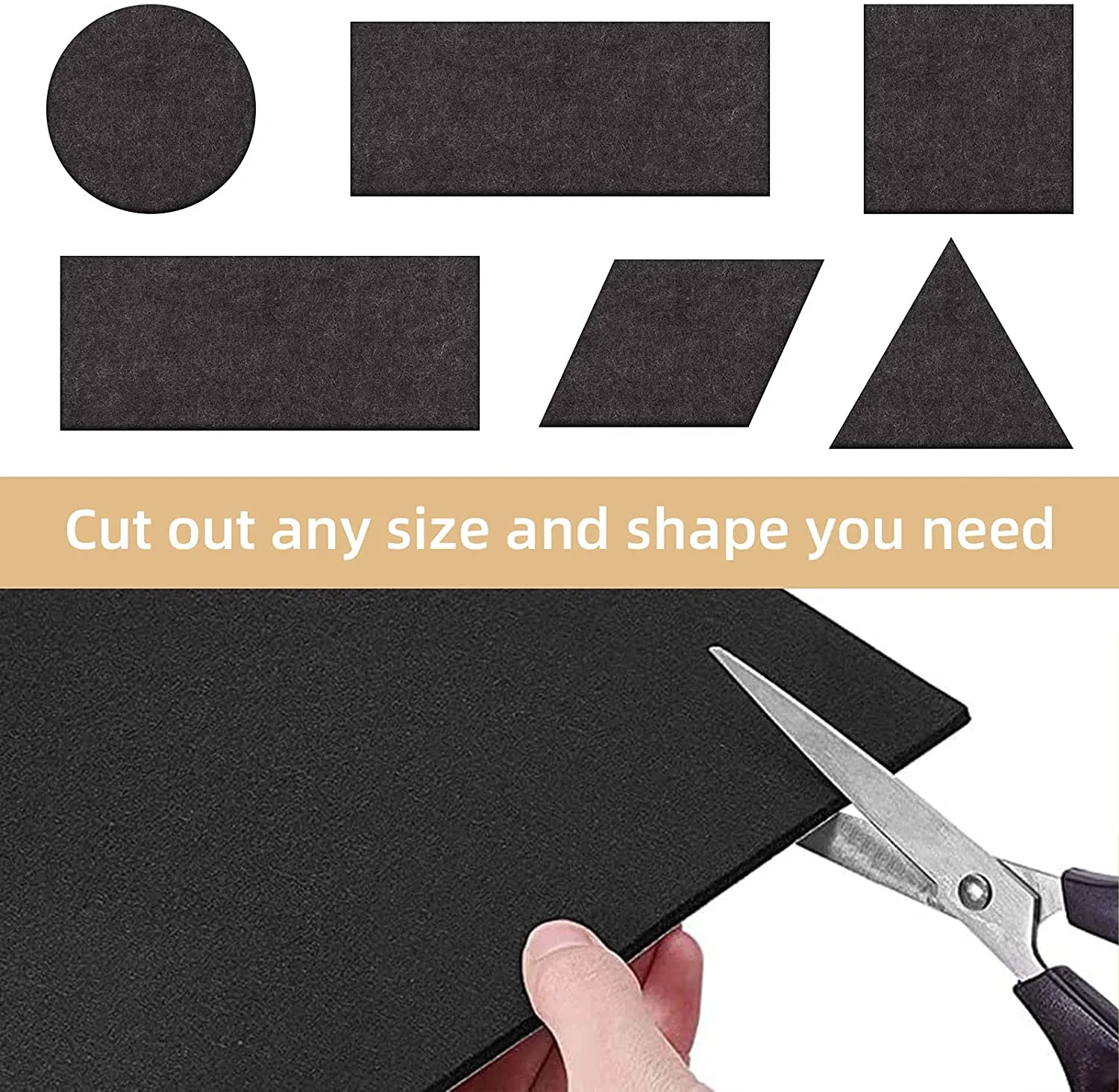 Self Adhesive Furniture Felt Pads Cuttable EVA Foam Floor Protectors For Hardwood Table Chair Legs 1 Black From Homepro9 4.35 DHgate.Com