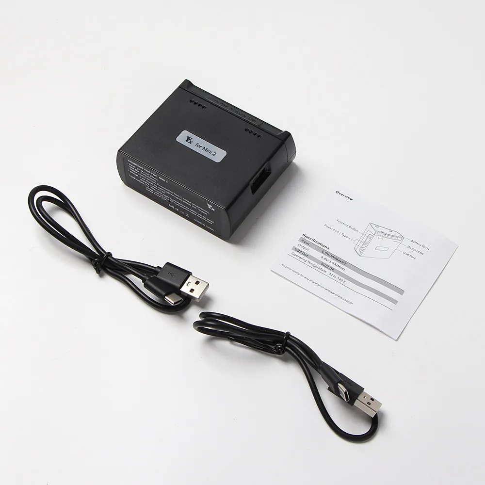 DJI Mini 2 Charging Hub – Bidirectional Charging For Drone And Devices, CPMA0000032801, 0.35lbs