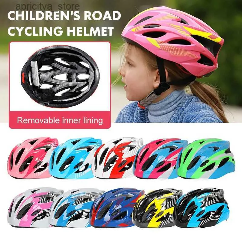 Hełmy rowerowe dla dzieci rowerowe kaski lekkie hełmy bezpieczeństwa oddechu do łyżwiarki rowerowej jazdy na łyżwach Kapacete