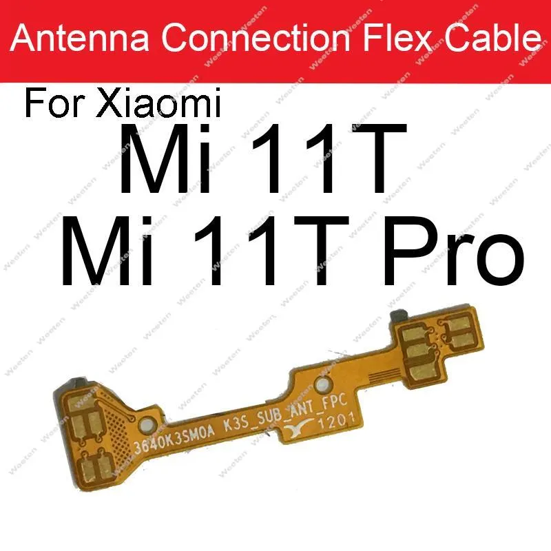 För Xiaomi Mi 11 10 Lite 11T Pro CC9 Pro Obs 10 Pro 12 Pro Mic Antenna Connect Signal Board Louder Högtalare Signal Board