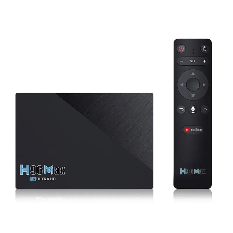 Box H96 MAX RK3566 SMART TV Box Android 11 4GB RAM 4GB 32 GB Obsługa 1080p 8K 24fps dla Google Play YouTube H96MAX Media Player