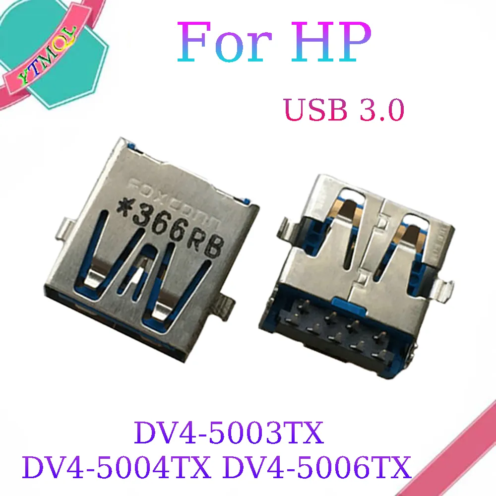 10-USB 3.0 Jack Connector Fit voor HP DV4-5003TX DV4-5004TX DV4-5006TX Lenovo Dell Acer Asus Laptop USB Charger Socket