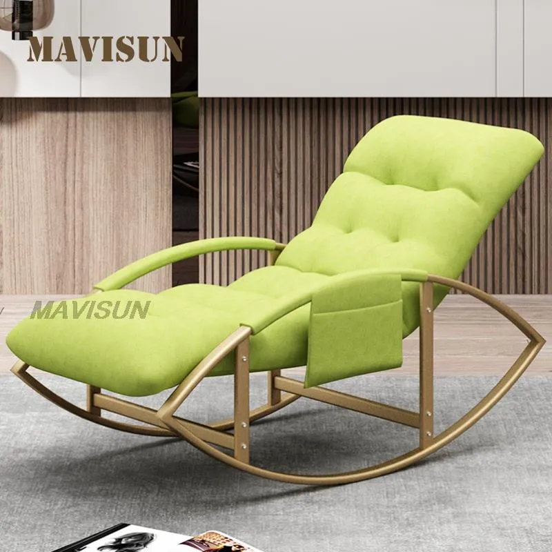 Recherche pour le canapé de balcon âgé de Balconie Soleil Salle Salle de loisirs Baser Lazy Shaker Furniture Fulafe confortable Chaise à bascule en molleton