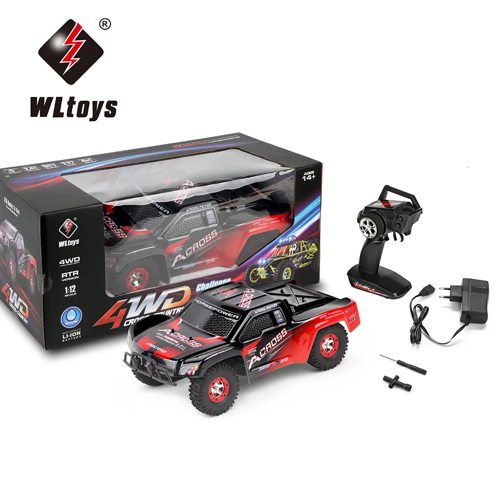 WLTOYS 12423 RC CAR 1/12 2,4G 4WD SUV Crawler Off Load Car 50 km/h szybki kurs RTR RC CAR vs 12428