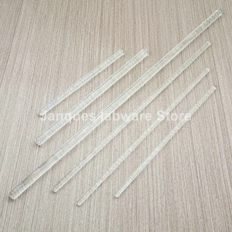 10pcs/5pcs glass Stirring rod transparent Lab stirring stick muddler glass stirrer for Filter liquid guide bar